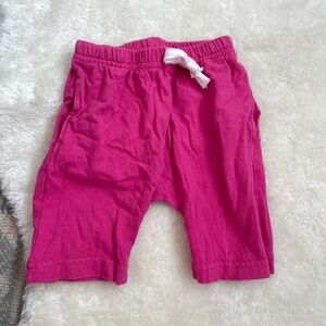 June & January pink shorts size 12/18 months // 2757